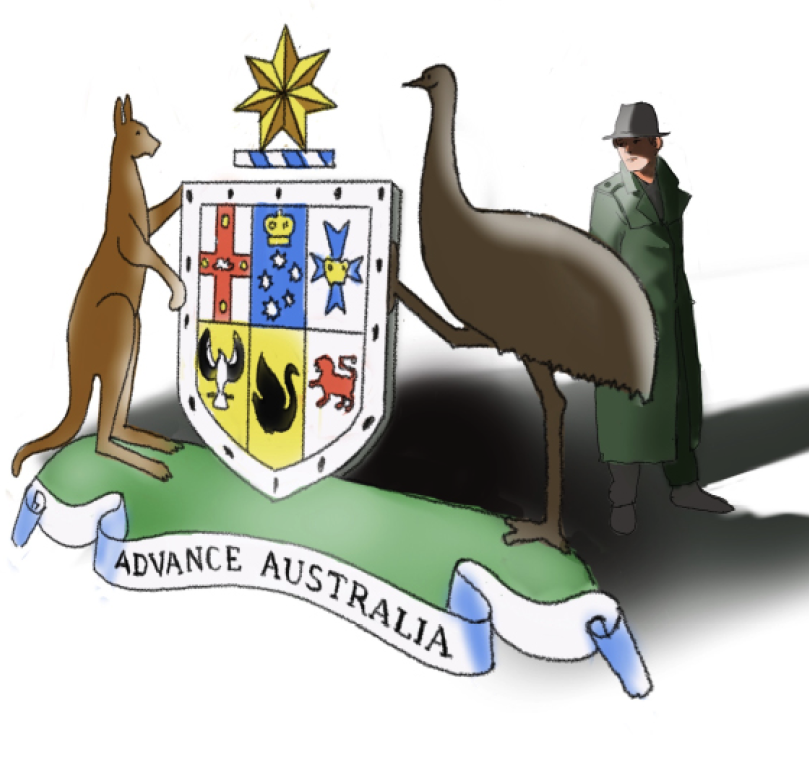 artist illustration of Australian Shield by Rocco Fazzari